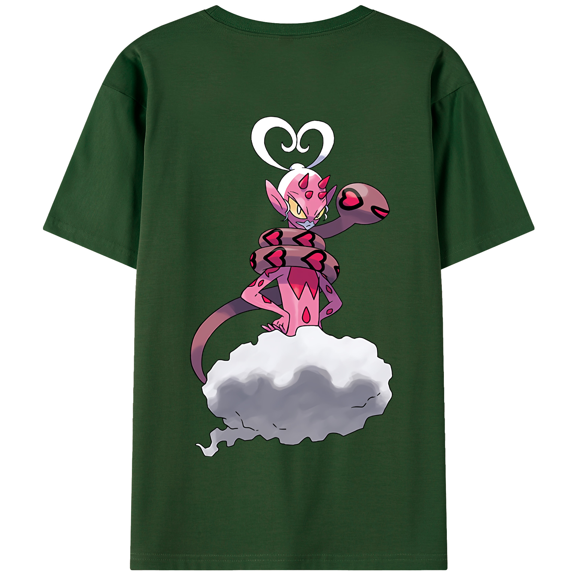 （画像用） ポケットモンスター Pokémon 綿100％半袖Tシャツ（背面プリント）